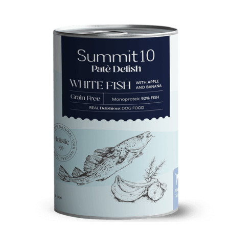 Summit 10 Delish Pate White Fish 400gr