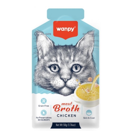 WANPY - MEAT BROTH CHICKEN 50gr