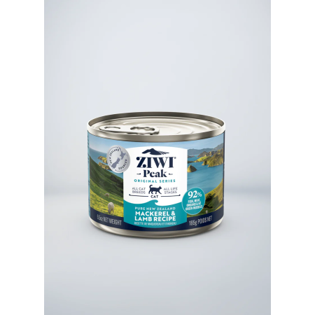 Ziwi Peak Cat  Mackerel & Lamb Can 185g