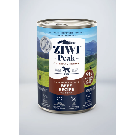 Ziwi Peak Dog Beef Can 390g