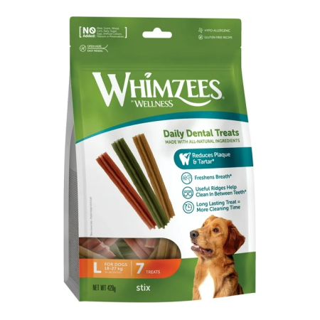 Whimzees Stix Large (7Pcs/420g)