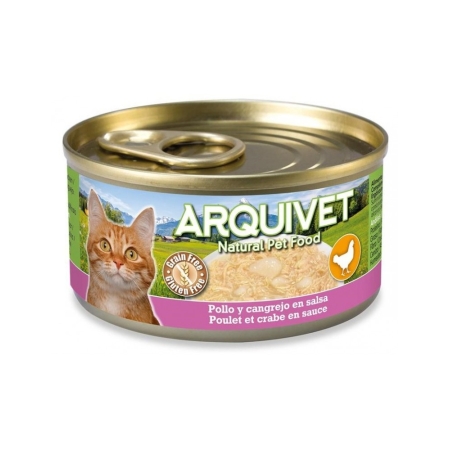 Arquivet Cat Wet Chicken in Sauce with Crab Stick
