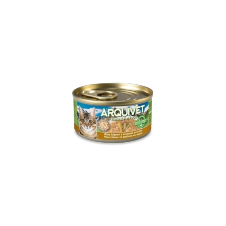 Arquivet Cat Wet White Tuna and Anchovies in Sauce 80 gr