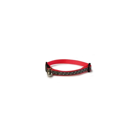 Arquivet Reflectant Red Collar for cats 1 x 20/25 cm