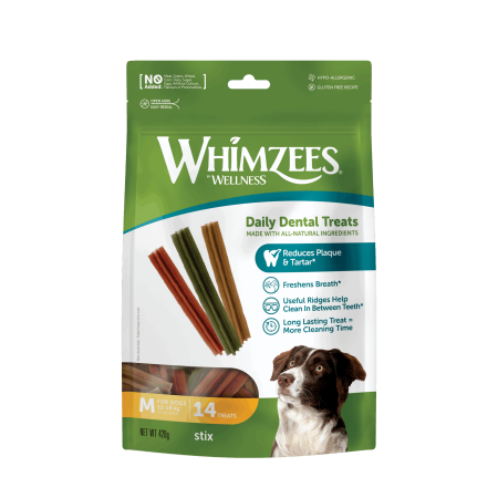 Whimzees  Stix Medium (14pcs/420g)