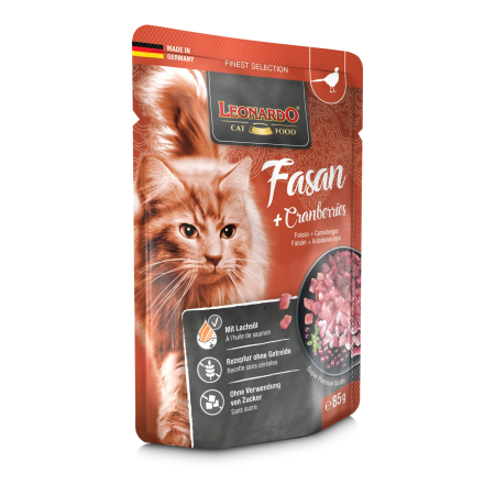 Leonardo Pouch Pheasant Cranberries