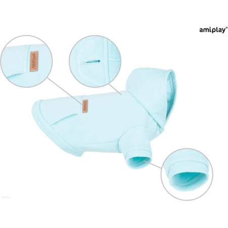 Amiplay-Hoody Texas Blue