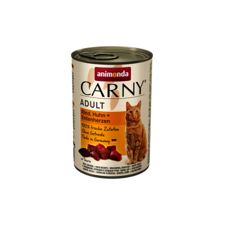 Carny Adult with Beef, chicken + duck hearts