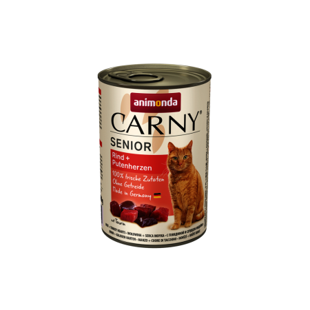 Carny Senior with Beef + Turkey heart