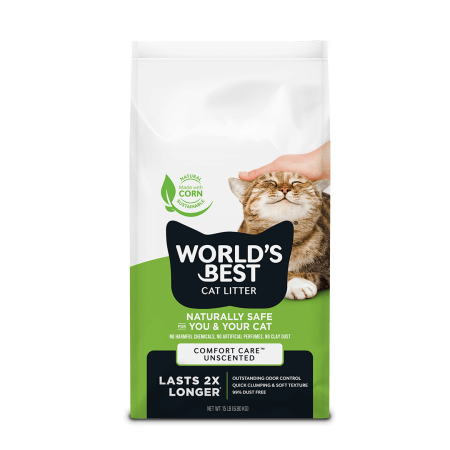 World’s Best Cat Litter Comfort Care  Unscented