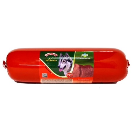 CANIBAQSAUSAGE LIVER&BEEF 1KG