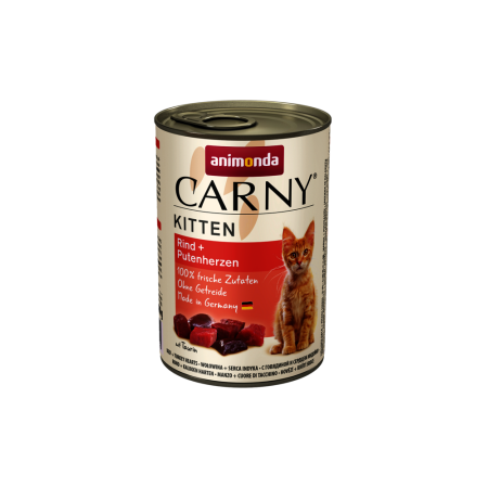 Carny Kitten Beef + turkey heart
