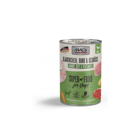 MACs Rabbit and Vegetables