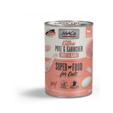 MAC's Kitten Turkey and Rabbit