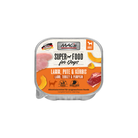 MACs Lamb, Turkey and Pumpkin