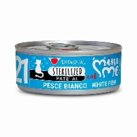 Disugual Mini-Me Sterilized Cat White Fish In Can 85g