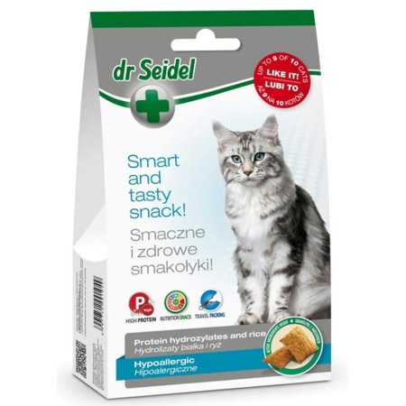 Dr Seidel Snacks For Cats -Hypoallergic 50g