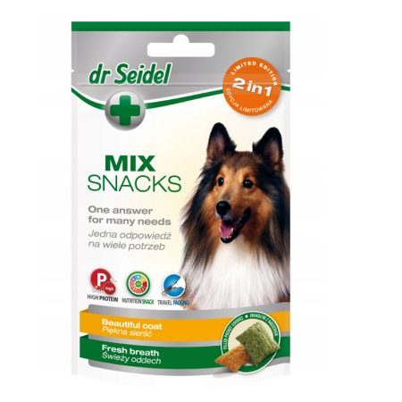 Dr Seidel Snacks For Dogs - Beautiful Coat 90GR