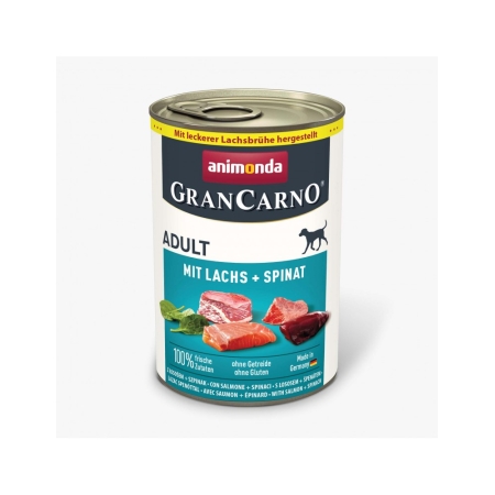 GranCarno with Salmon and Spinach