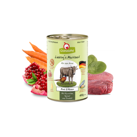 GranataPet Liebling's Mahlzeit Beef & Pheasant
