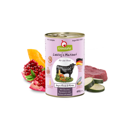 GranataPet Liebling's Mahlzeit Angus Beef & Pumpkin