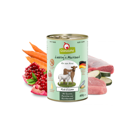 GranataPet Liebling's Mahlzeit Calf & Lamb