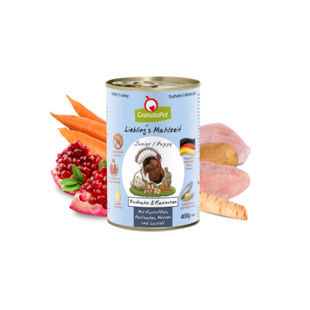 GranataPet Liebling's Mahlzeit Puppy Turkey & Rabbit