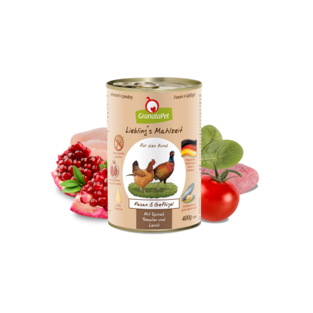 GranataPet Liebling's Mahlzeit Pheasant & Poultry