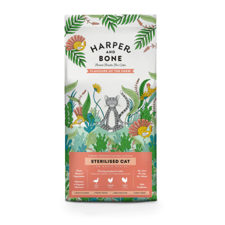 Harper & Bone Cat – Flavours of The Farm – Sterilised