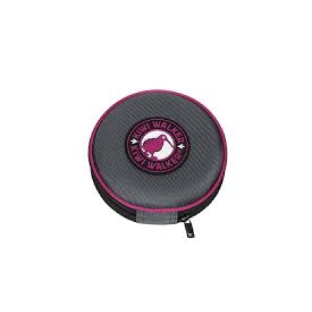 kiwi walker travel double bowl pink   with bag