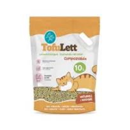 TOFULET ECOFRIENDLY NATURAL CAT LITTER