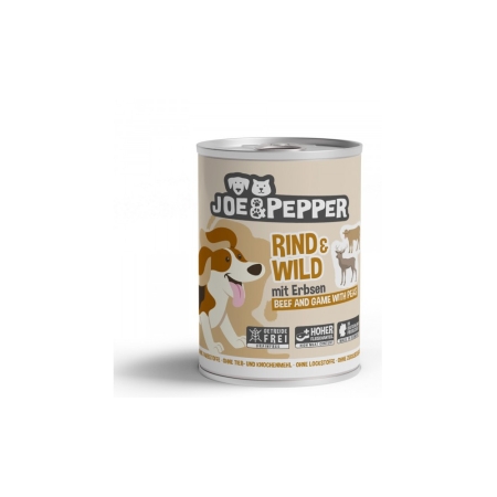 Joe & Pepper Beef and Game with Peas