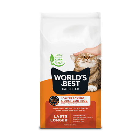 World’s Best Cat Litter Low Tracking & Dust Control