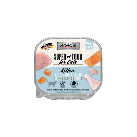 MAC'S Kitten Turkey, Chicken and Salmon