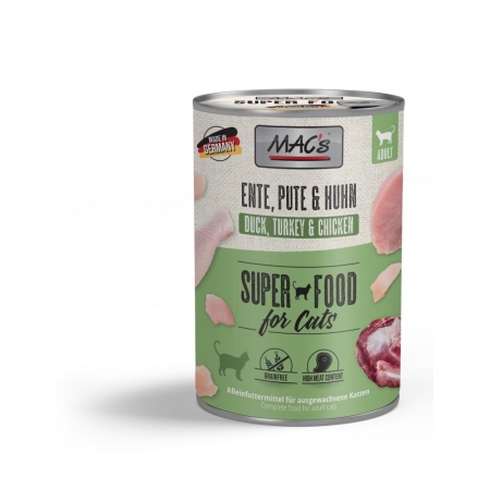 MAC's Adult Duck, Turkey and Chicken