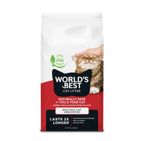 World’s Best Cat Litter Multiple Cat Unscented