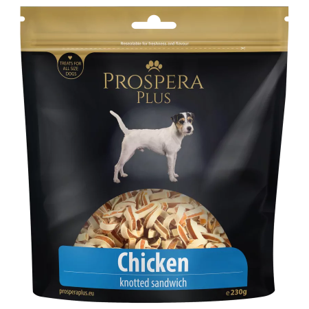 Prospera Plus Chicken knotted sandwich
