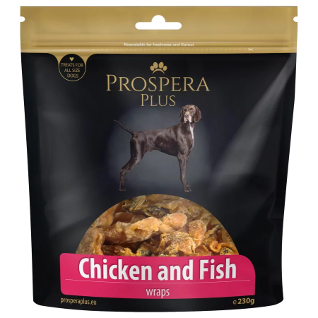Prospera Plus Chicken and Fish wraps