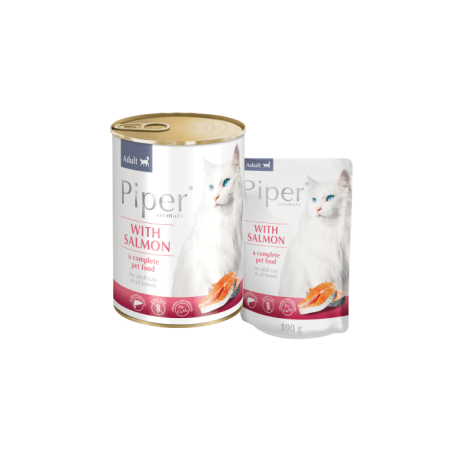 PIPER CAT WITH SALMON