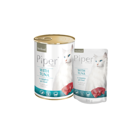 PIPER CAT WITH TUNA STERILISED