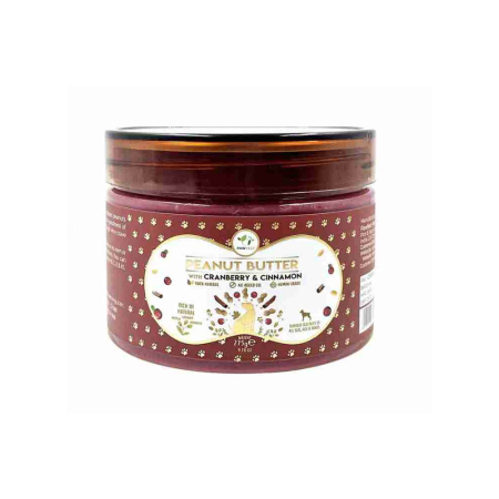 PAWFECT PEANUT BUTTER WITH GRANBERRY & CINNAMON 275G