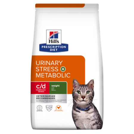 Hill’s Prescription Diet Metabolic + Urinary Stress Feline Chicken