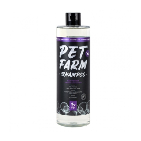 PETFARM SHAMPOO CONTITIONER BABY POWDER 625ML