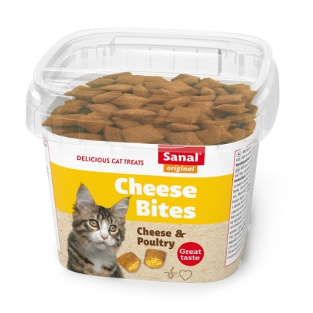 SANAL CAT CHEESE BITES CUP 75GR
