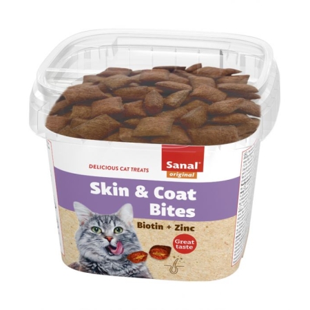 SANAL - CAT SKIN & COAT BITES 75GR