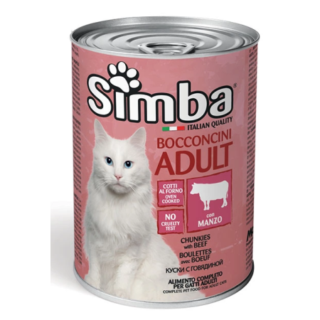 SIMBA CAT TIN BEEF 415GR