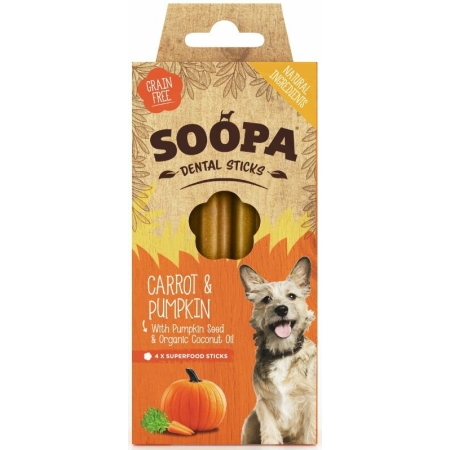 SOOPA Carrot&Pumpkin Sticks 100g