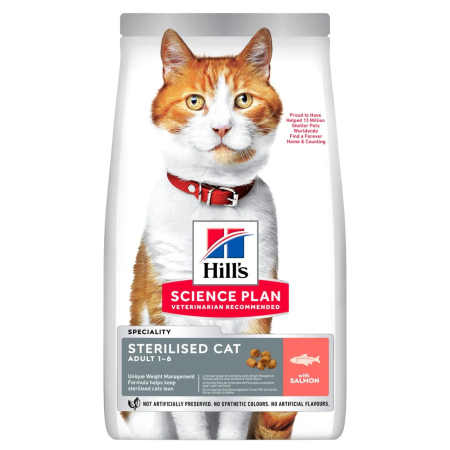 Hill’s Adult Sterilised Cat Salmon