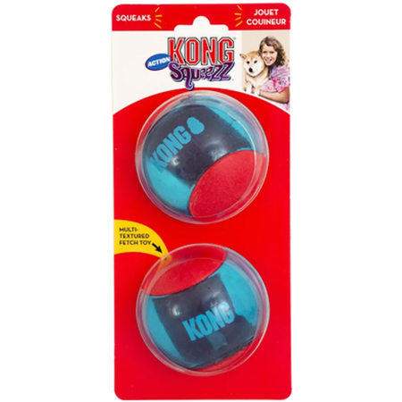 KONG Squeezz Action Red Lg