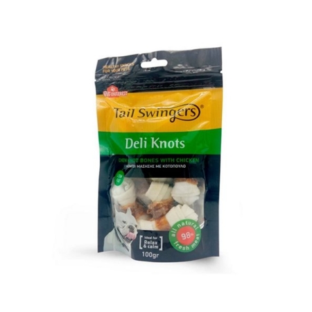 Tailsw RH White Small Deli Knots Chicken
